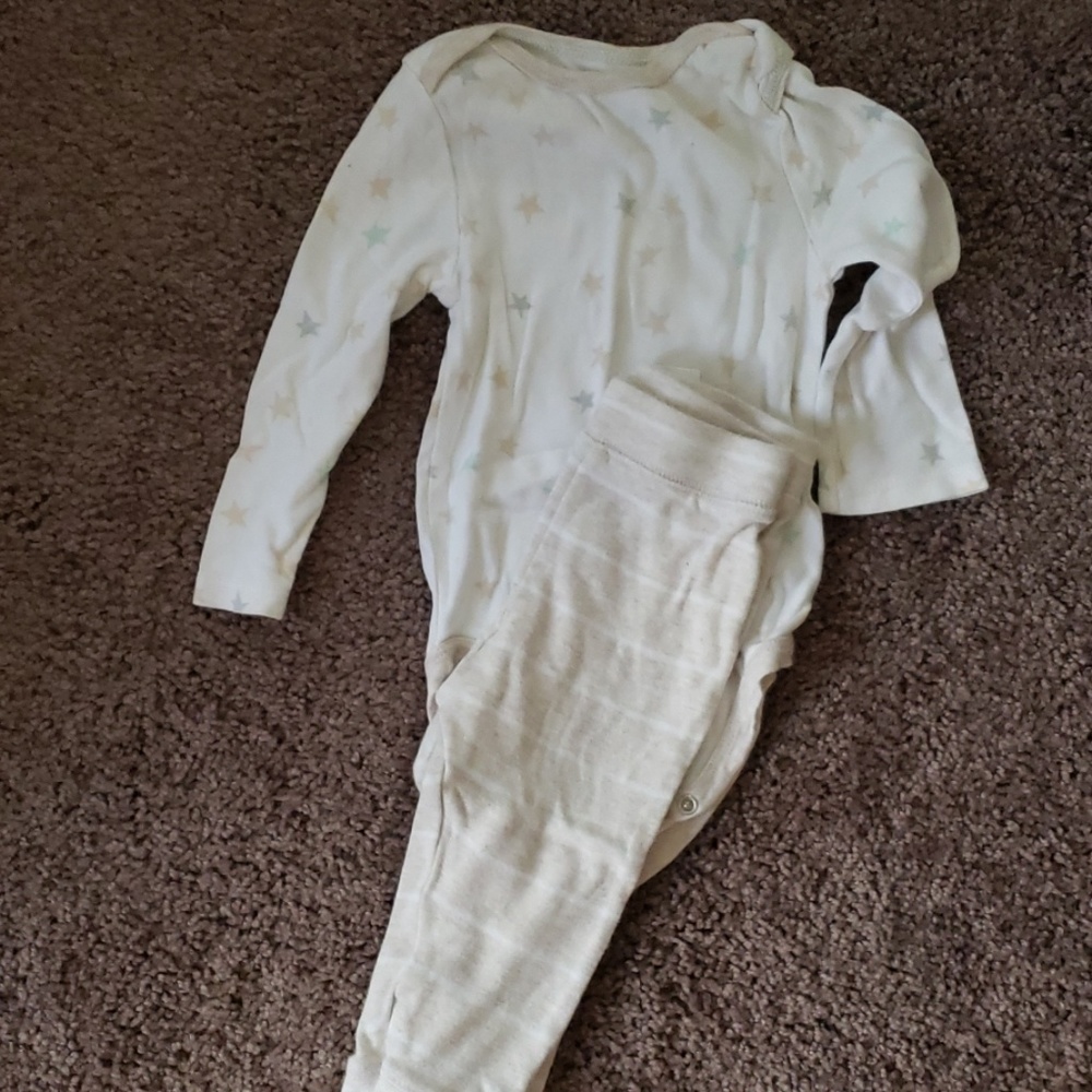Cloud Island Stars & Stripes Outfit Unisex 12M